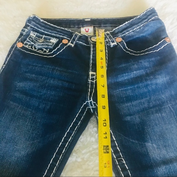 True Religion Joey Super T Cropped Jeans size 26 - Picture 9 of 12